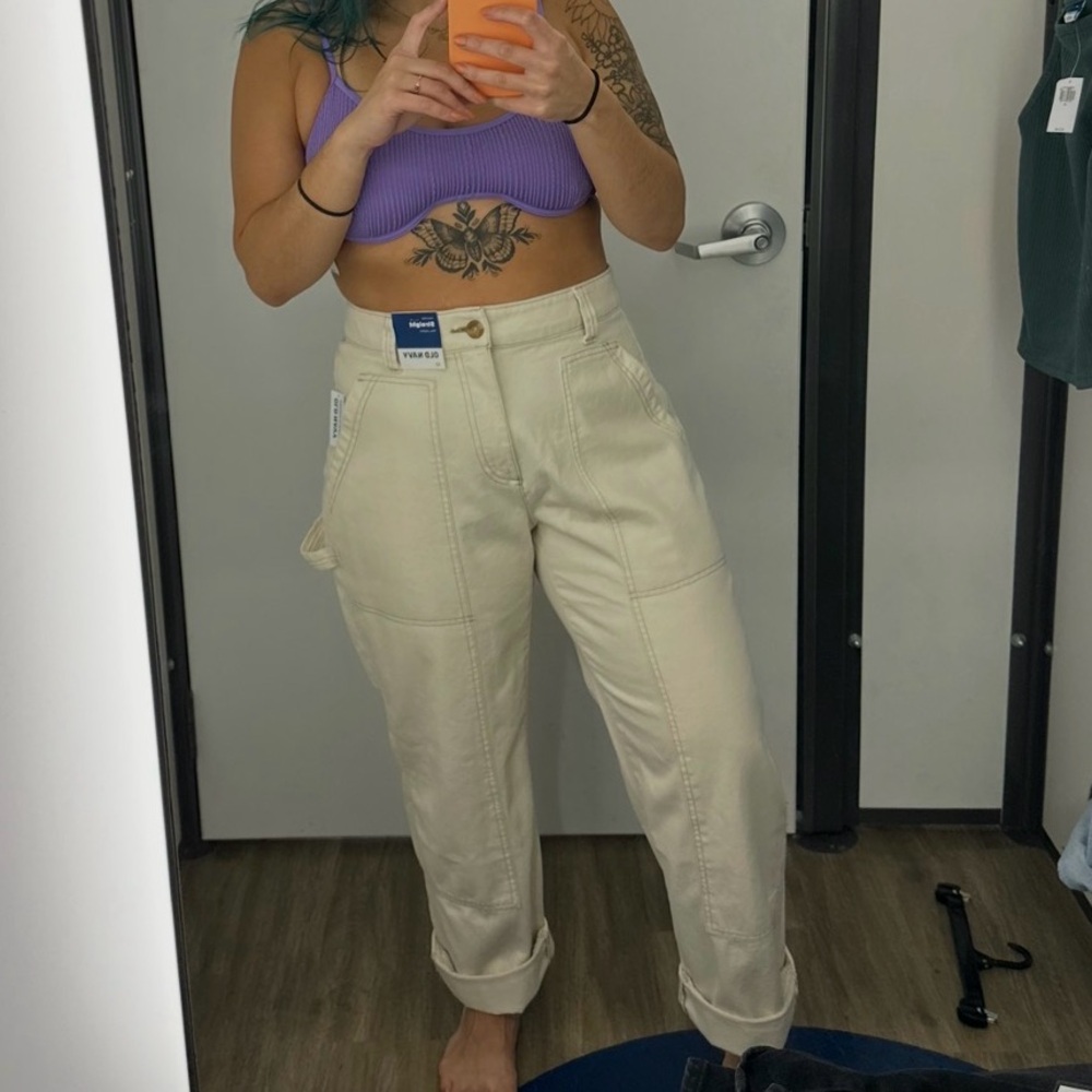 Old Navy High Waisted Utility Pants size 12R